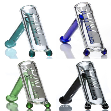 Hammer style Bubbler pour fumer avec des accents colorés (ES-GB-066)